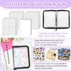 VOKOY 41 Pcs Sticker Collecting Album Set, A5 Reusable Sticker