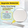 Shower Door Magnet -2-1/2" Long for Swing Shower Door Handles