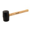 Silverline Black Rubber Mallet 16 oz (454g) (HA72)