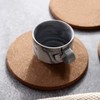 CRCHOM Cork Trivet 4 Pack Round Cork Hot Pads for