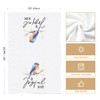 Artoid Mode Floral Leaves Branch Bird Kitchen Towels Dish Towels,