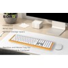 SAMDI Wood Keyboard Tray Holder Magic Keyboard with Numeric Keypad