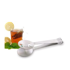 Tea Bag Squeezer Mini Tongs - Tea Strainer Herba Tea Infuser - Stainless Steel - Quick & Easy - Perfect Tea Everytime