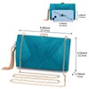 ZOUIQSS Women's Clutch Evening Bag Fringe Elegant Chain Bag Clutch