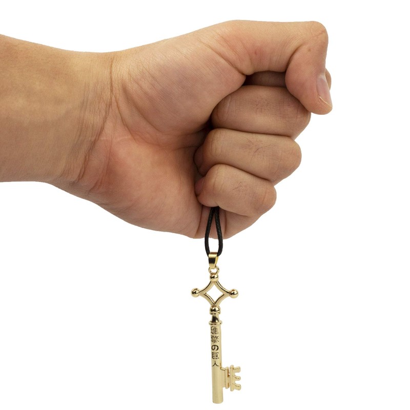 HAND-PRO Attack on Titan Necklace, Attack on Titan Gold Key