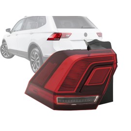 Auto Parts Avenue APA Replacement LED Tail Light Rear Lamp for 2018 2019 2020 2021 2022 2023 TIGUAN Outer Driver Left Side 5NN945095A VW2804126