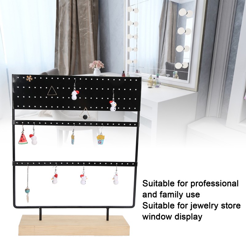 Earrings Rack Metal Ear Studs Pendant Earrings Jewelry Holder Display