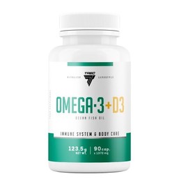 Trec Nutrition Omega-3 + D3-90 caps