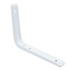 DOJA Barcelona Shelf Bracket, White, 300 x 250 mm, Pack