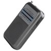 DE-333 Portable Radio AM/FM Receiver Pocket Size 2 Band High
