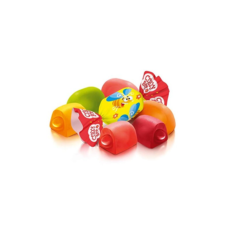 Roshen Crazy Bee Jelly Candy with Fruity Filling, Made with