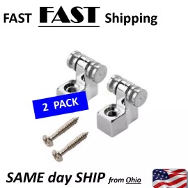 UN brand roller string trees -- custom guitar parts -- chrome string trees - NEW NEW