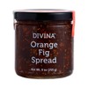 DIVINA Orange Fig Spread Jam, 9 Ounce