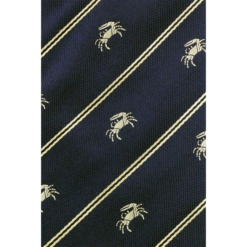 [COLORATA] Carolata Sea Life Pattern Necktie (100% Silk / Jacquard