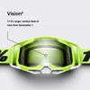 100% MÁSCARAS Unisex Adult Accuri 2 Goggle Red-Clear Lens Glasses,