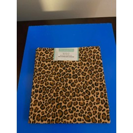 CREATE IT BRAND NEW CREATE IT 100% COTTON CHEETAH PRECUT SEWING AND CRAFT FABRIC 18" X21"