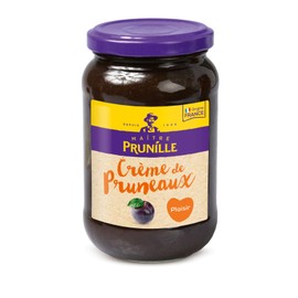 MAÎTRE PRUNILLE - Pruneau Plaisir Cream - Breakfast or Snack Jam - Makes Digestion Easier - Origin France - Jar 450 g