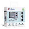 Verbatim 35W UK/US/EU 2-Port GaN Wall Charger With Power Delivery