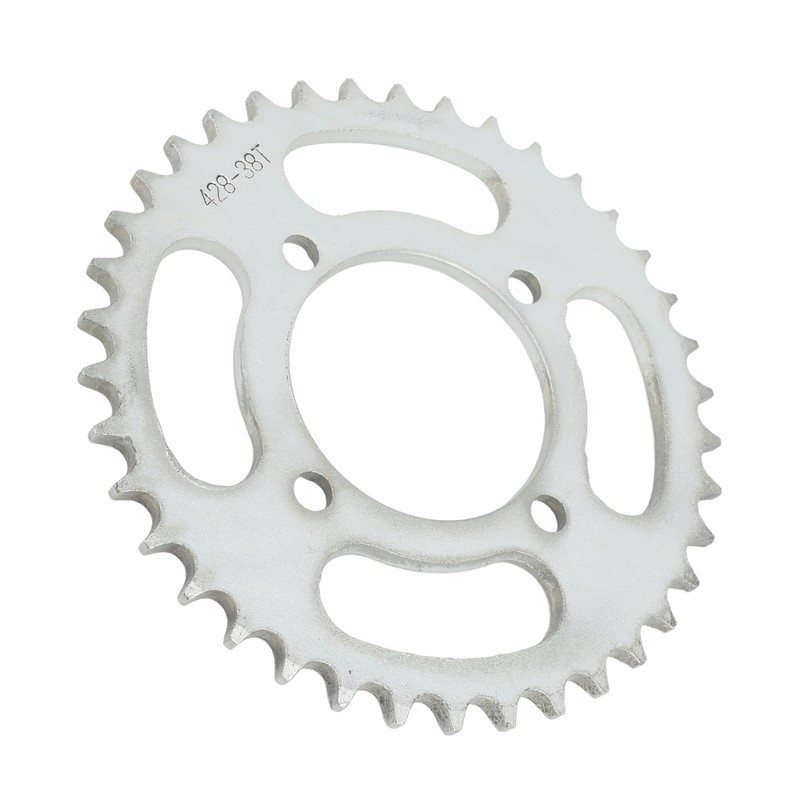 428 Chain 38 Tooth Rear Sprocket Steel Rear Drive Sprocket