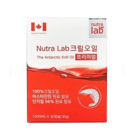 MAJEONDONGSANGHOE Nutralab Krill Oil 1000mg, 30 capsules for one month