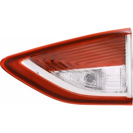 For Ford Escape 2013 2014 2015 2016 Tail Light Assembly Passenger Side | Inner | FO | Liftgate Mounted | CAPA | Replacement For FO2803103, FO2803103C | 615343498003, CJ5Z13404A