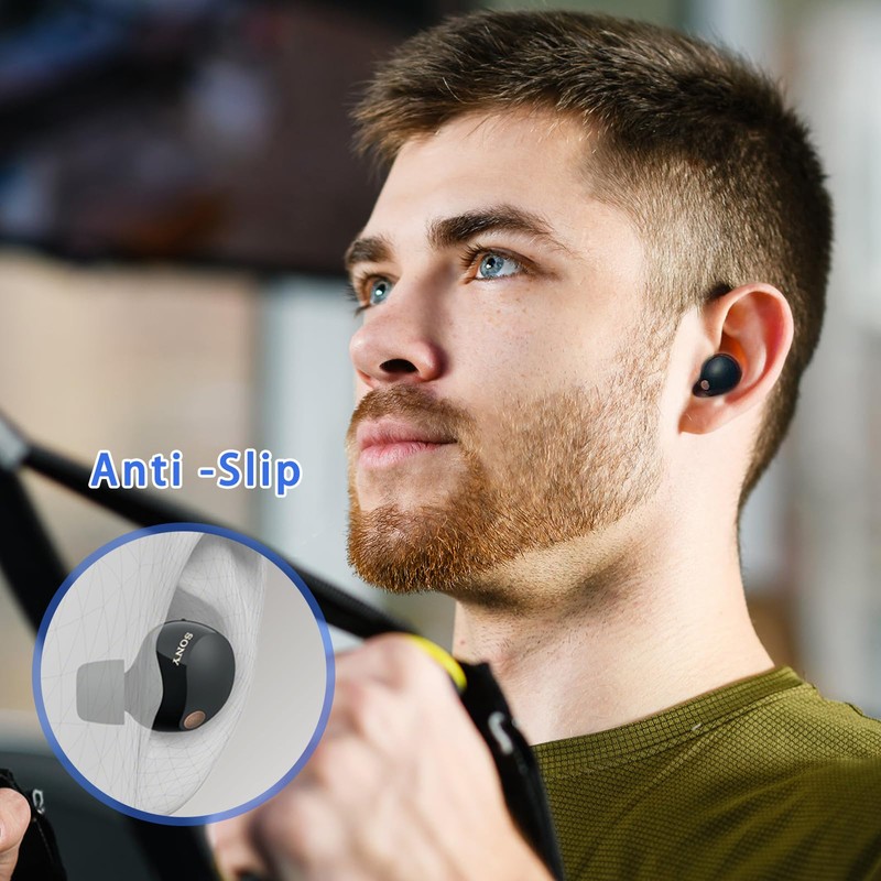 Memory Foam Eartips Ear Buds for Sony WF-1000XM5, Ear Tips