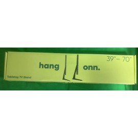 onn. NEW!!! ONN Tabletop TV Stand for 37" to 70" TV's, Supports up to 88 lbs