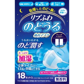 Ribbed Fluffy Wet Mask, 3D, Set of 18