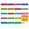 300 Pcs Moving Packing Box Labels 2” x 3” with