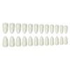 3D Rhombus Press on Nails Medium Almond Shaped Fake Nails