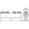 Dehn 385213 – Sleeve Union 4 Screws M6 x 8