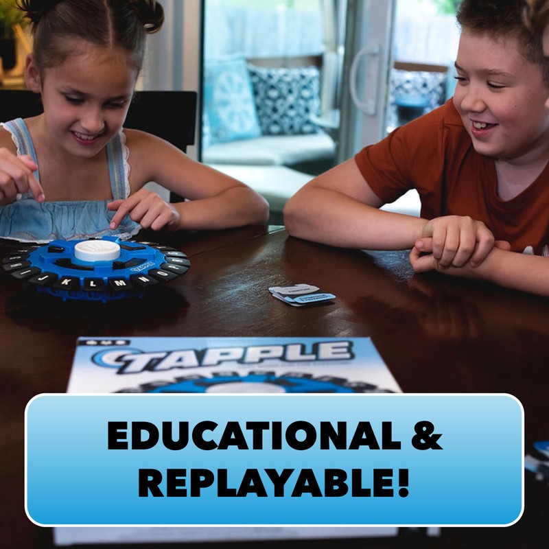 USAOPOLY The Original TAPPLE, The Fast-Paced Family Board Game,Choose a
