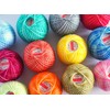 Cotton Crochet Yarn Double Mercerized Thread 220yd/200m Ball 1.05oz/30g Knitting