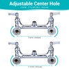 Aquaterior Wall Mount Commercial Pre-Rinse Faucet Kitchen Sink 36" Height