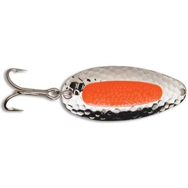Blue Fox Pixiee Spoon, 1/2-Ounce, Nickel/Fluorescent Orange