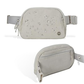 Mum's Memory Everywhere Belt Bag 1.3L, Waterproof Fanny Packs for Women Men - Fashion Waist Packs with Adjustable Belts - Lightweight Hip Bum Crossbody Bags for Running/Outdoor/Dog Walking/Hiking:_Grey