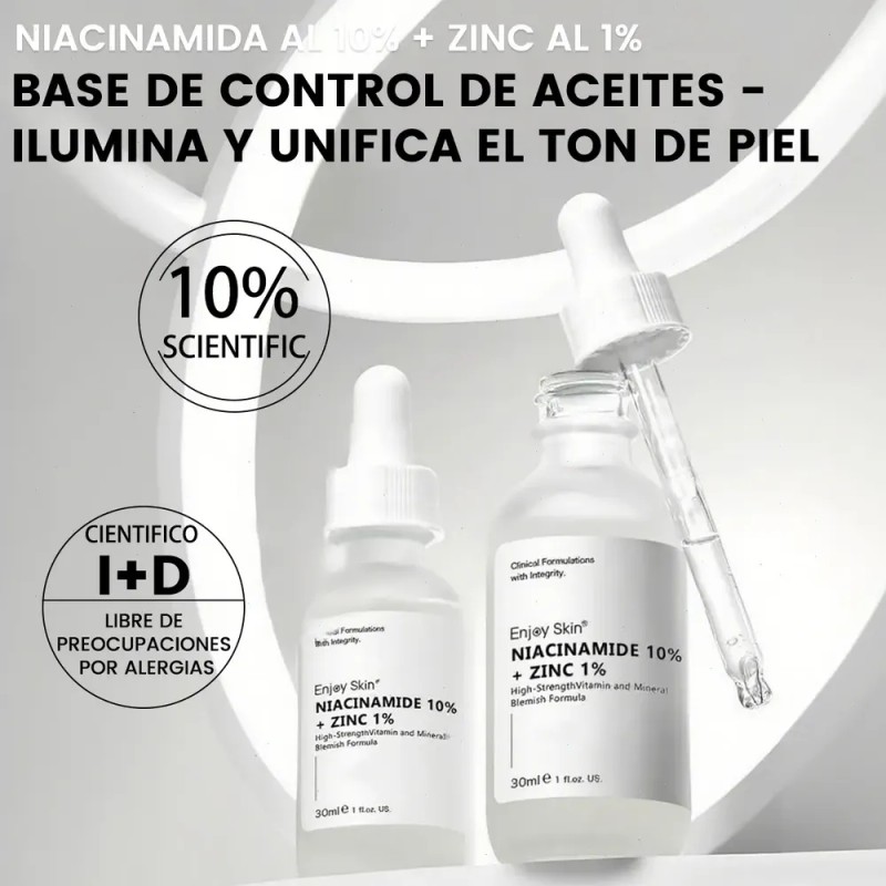 Niacinamida 10% Zinc 1% Suavizante Sí