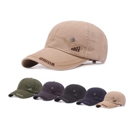 CHENNUO Baseball Cap Snapback Leisure Outdoor Sports Baseball Cap Unisex Adjustable, beige