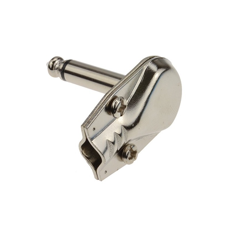 kenable Mono 6.35mm 90 Degree Low Profile Pancake Solder End