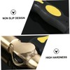 Sosoport Professional Brass Stamping Hammer Round Head Non-Sparking Hand Turned