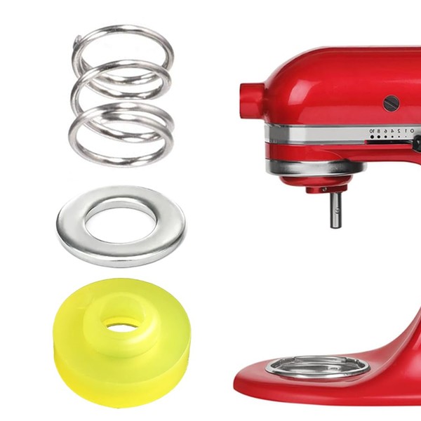 HISELUR Spring and Washer. Shock Absorber for KitchenAid Tilt-Head Stand