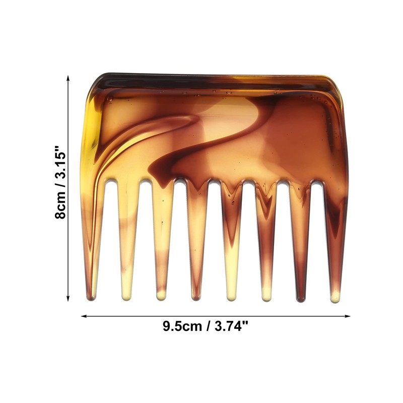 VOCOSTE Wide Tooth Hair Comb Detangler Comb for Moisture and