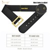 JASGOOD Santa Claus Belt for Adults - Black Pirate Belt