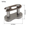Cionyce 15 Pack Master Link Chain #40 Chain Master Link