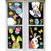 361PCS Easter Bunny Window Cling Decorations - Egg Hunt Games