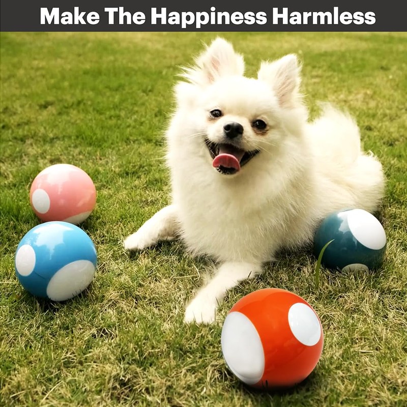 Sida-Earcy Interactive Dog Ball Toy, Interactive Dog Toy Durable Automatic