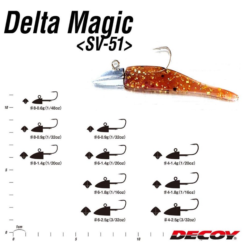 KATSUICHI SV-51 Delta Magic 6-1/20oz