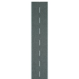 Busch 6033 Asphalt Strip 1m wht line HO Scale Scenery Kit