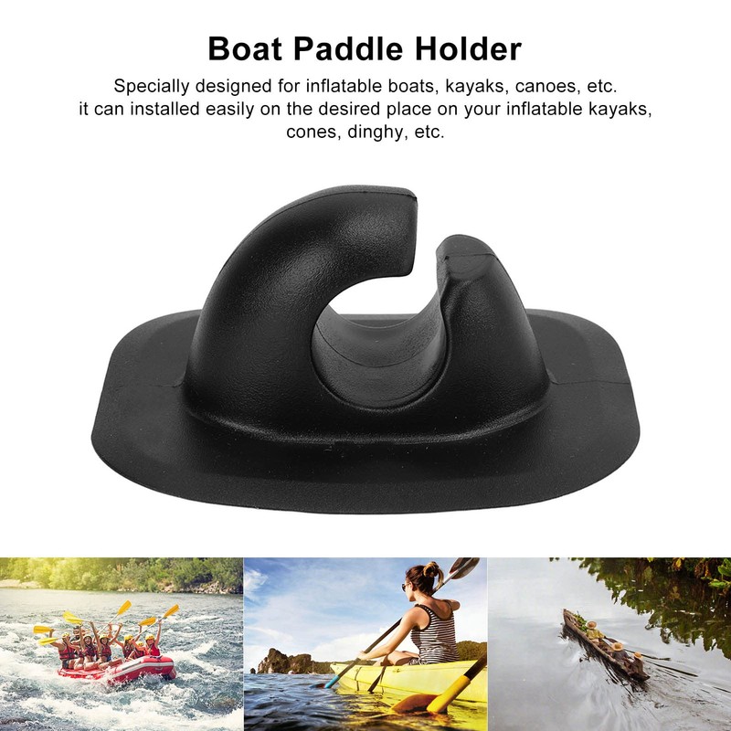 Entatial Kayak Paddle Holder, Rowing Holder Clips Keeper Small for
