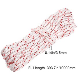 WonMaiDangGX Starter Rope Polyester Starter Cord Durable Pull Cord for Garden Lawnmower